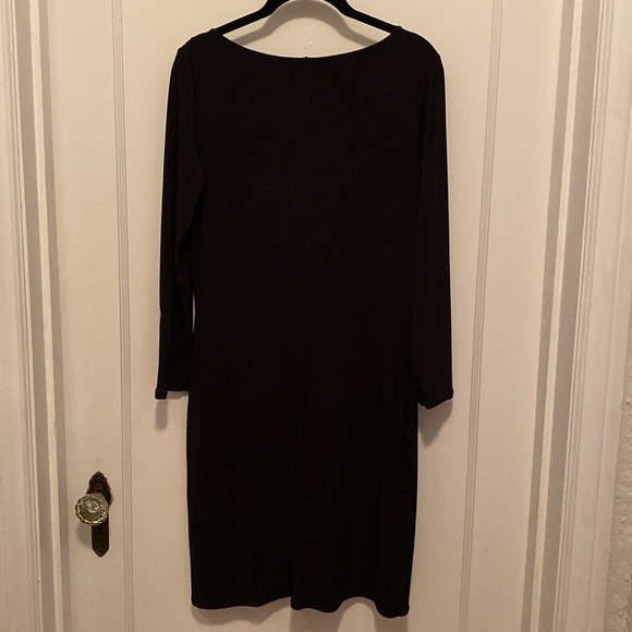 Leopard print dress - classic simple cut - goes on like a tshirt! - Picture 6 of 7